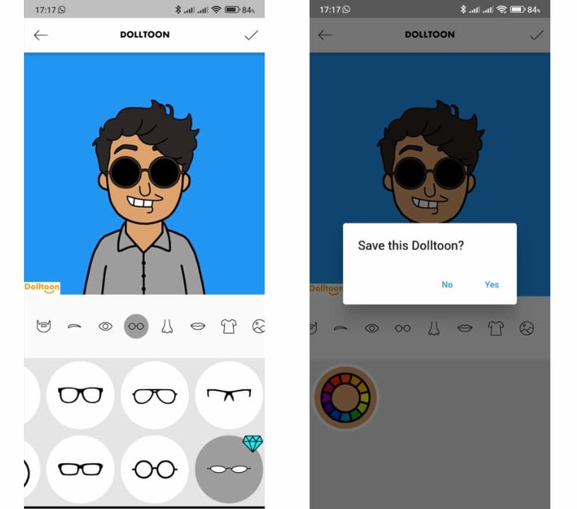 Dolltoon App - Créez vos propres avatars et personnages étonnants 4 Application Dolltoon