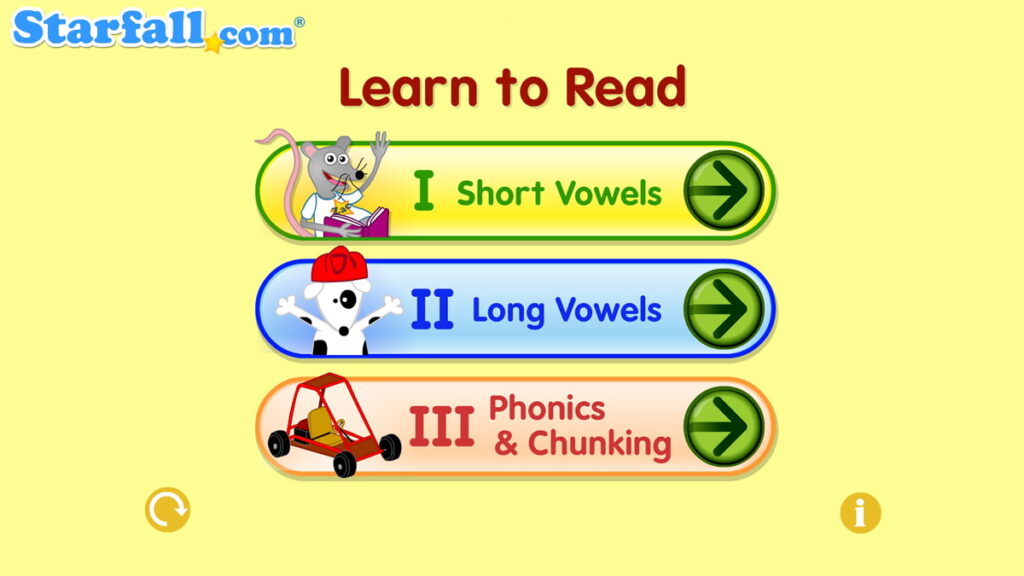 Help Your Child Navigate the ABCs With The Best Apps for Learning to Read 5 Starfall Learn to Read - apps for learning to read