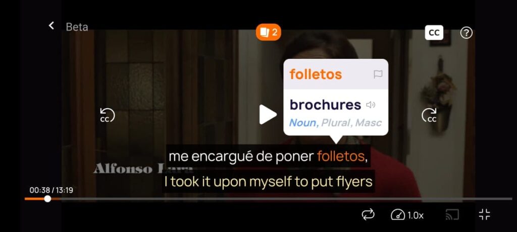 Learn Spanish With TV Shows Using This App 6 learn Spanish with tv shows