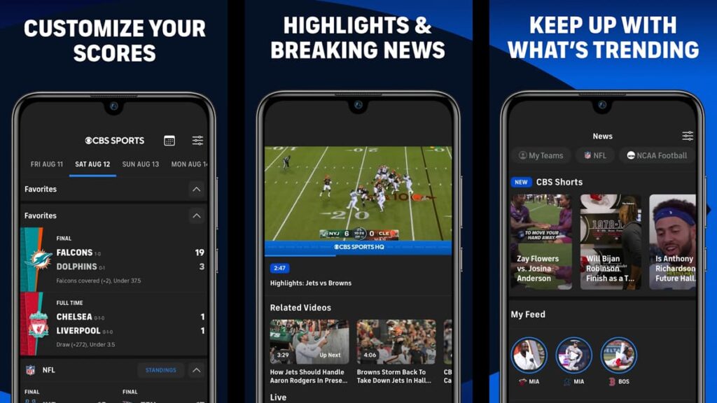 Cbs Sports App: the Best Way to Watch Football on Mobile! 2 watch football on mobile