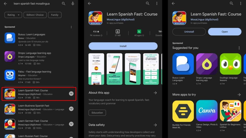 Learn Spanish Fast: Course – the Best App to Teach You Spanish Quickly 2 teach Spanish quickly