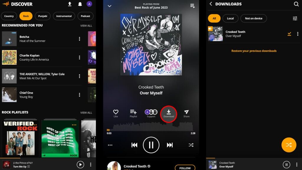 Le 3 migliori app per scaricare musica gratis: Scoprire un numero illimitato di brani! 2 scaricare musica gratis