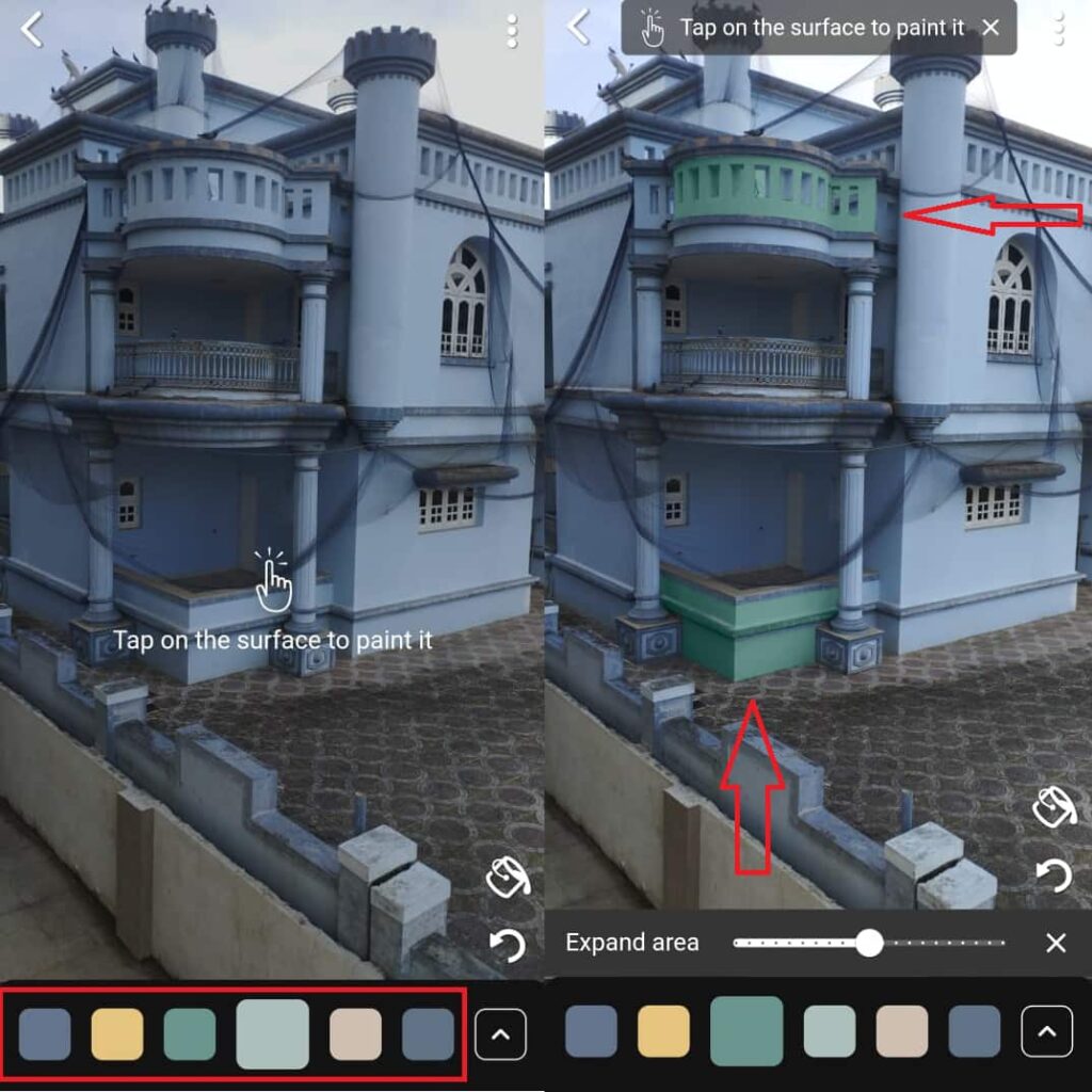 Provate qualsiasi colore di parete con questa app di simulazione di pittura murale 2 App di simulazione della pittura murale