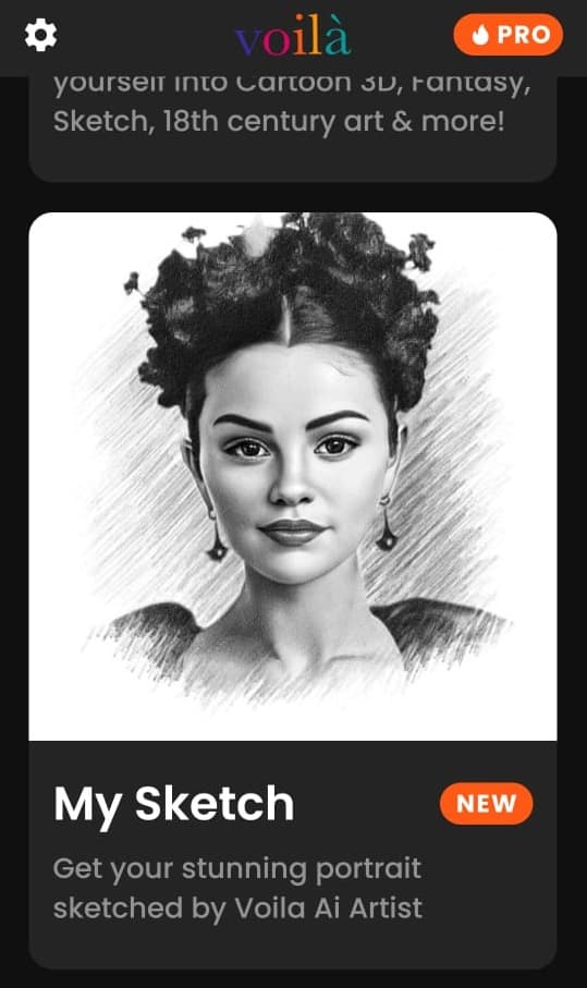 Voila App: Turn Your Photos into Cartoons 2 App Voila