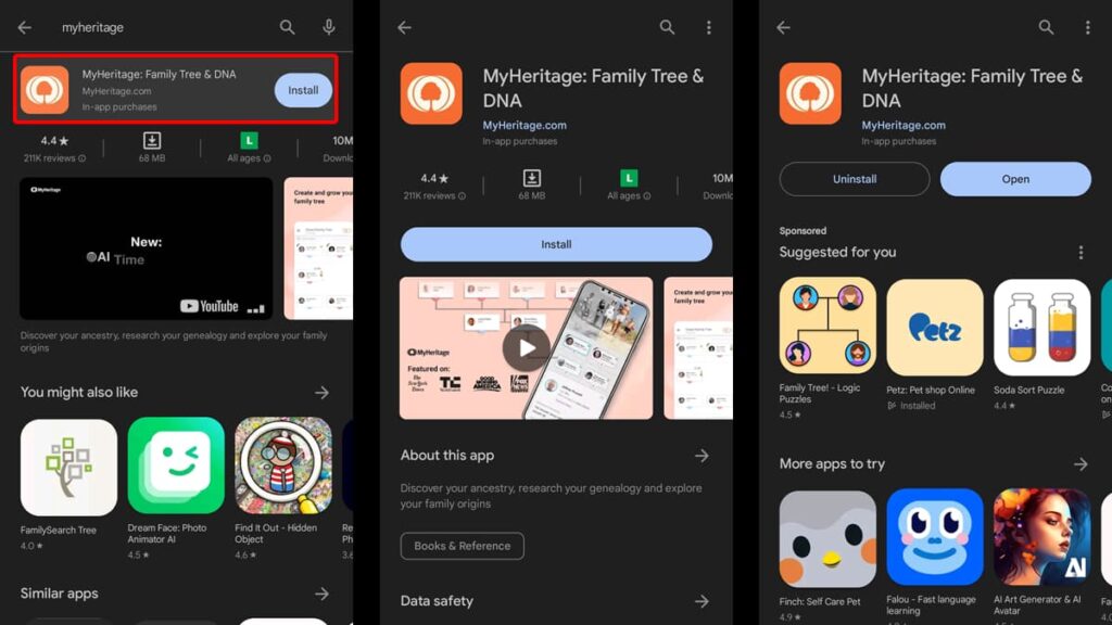 Erfahren Sie die Bedeutung und den Ursprung Ihres Nachnamens mit der MyHeritage-App 3 Herkunft des Nachnamens