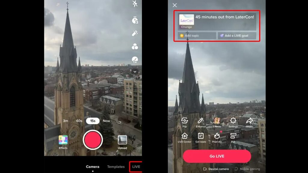 Come andare in diretta su TikTok per aumentare il coinvolgimento e le visualizzazioni 2 andare in diretta su TikTok