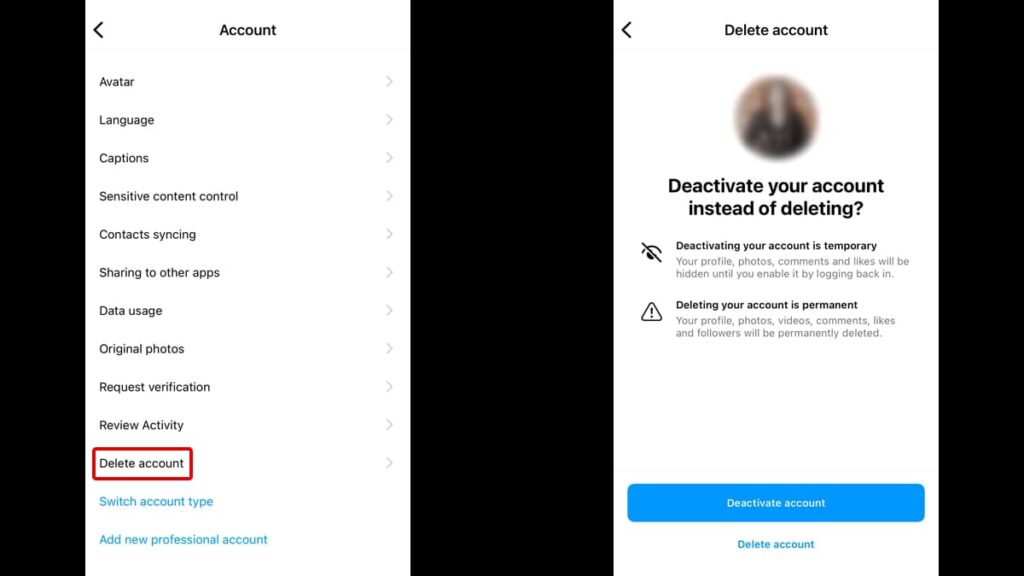 Break Free: How to Delete Your Instagram Account 1 delete your Instagram account
