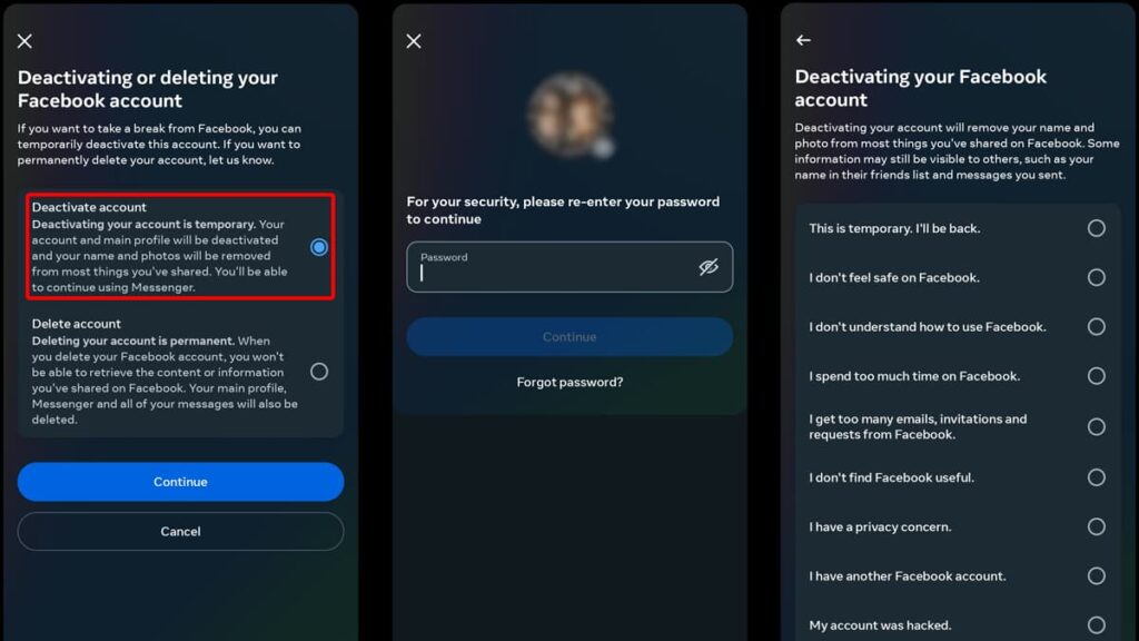 Quiet Time: How To Easily Deactivate Facebook Messenger 3 deactivate Messenger