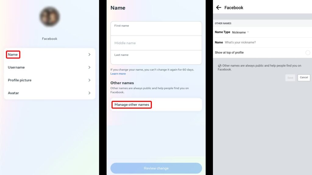 How to Effortlessly Change Your Name on Facebook 5 Change Your Name on Facebook