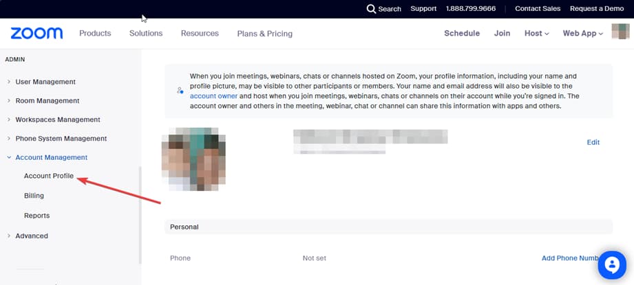 Comment supprimer un compte Zoom 4 Compte Zoom