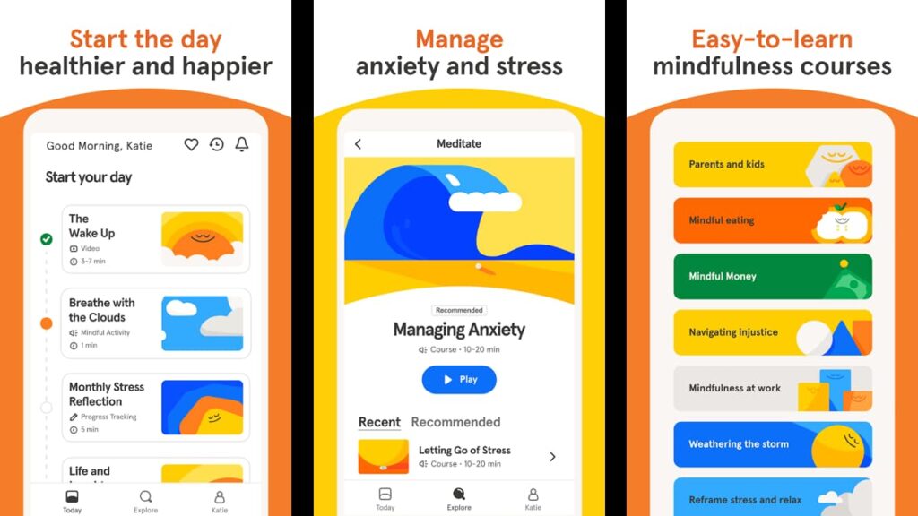 Raggiungete ora la serenità con l'app Headspace per il sonno e la meditazione 2 Spazio di testa
