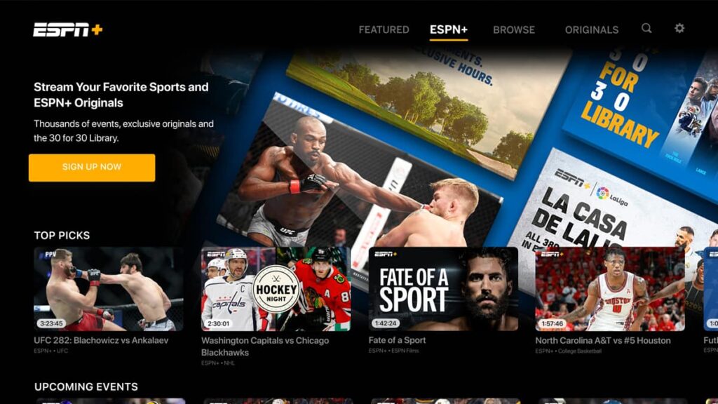 ESPN-App: Ihr Tor zum Sport-Streaming 2 ESPN-App