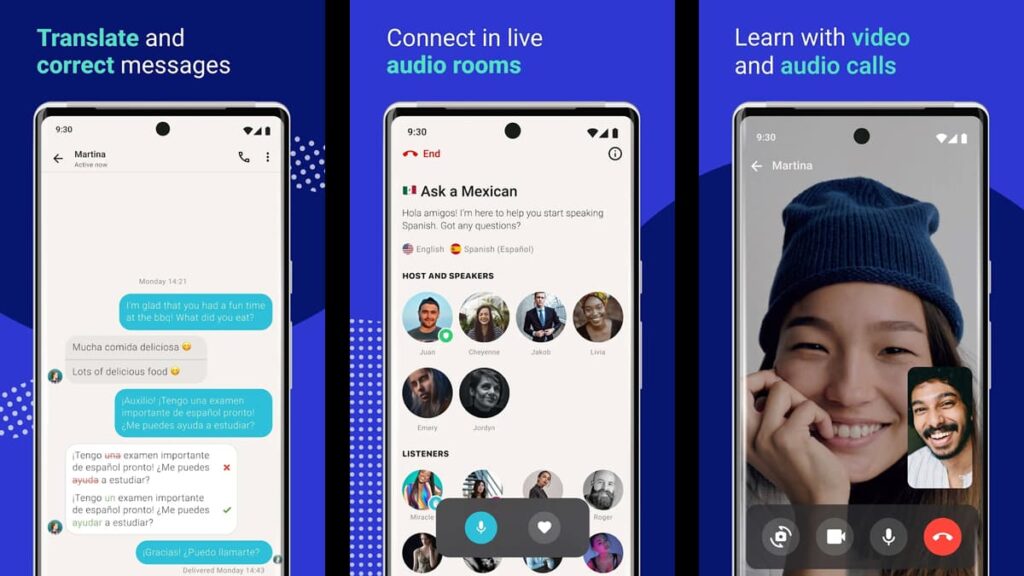 Se connecter à l'échelle mondiale : Les meilleures applications pour les échanges linguistiques 3 Échange linguistique