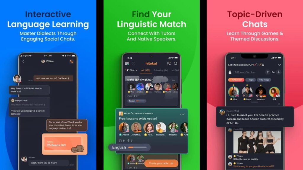 Se connecter à l'échelle mondiale : Les meilleures applications pour les échanges linguistiques 9 Échange linguistique
