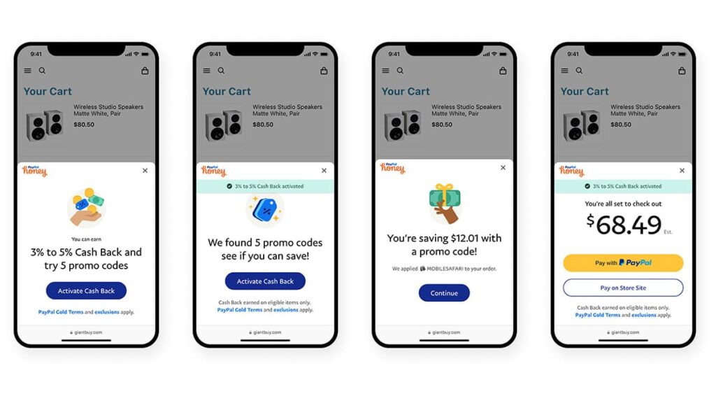 PayPal Honig App: Ihr Leitfaden für intelligentes Geldausgeben 5 PayPal Honig-App