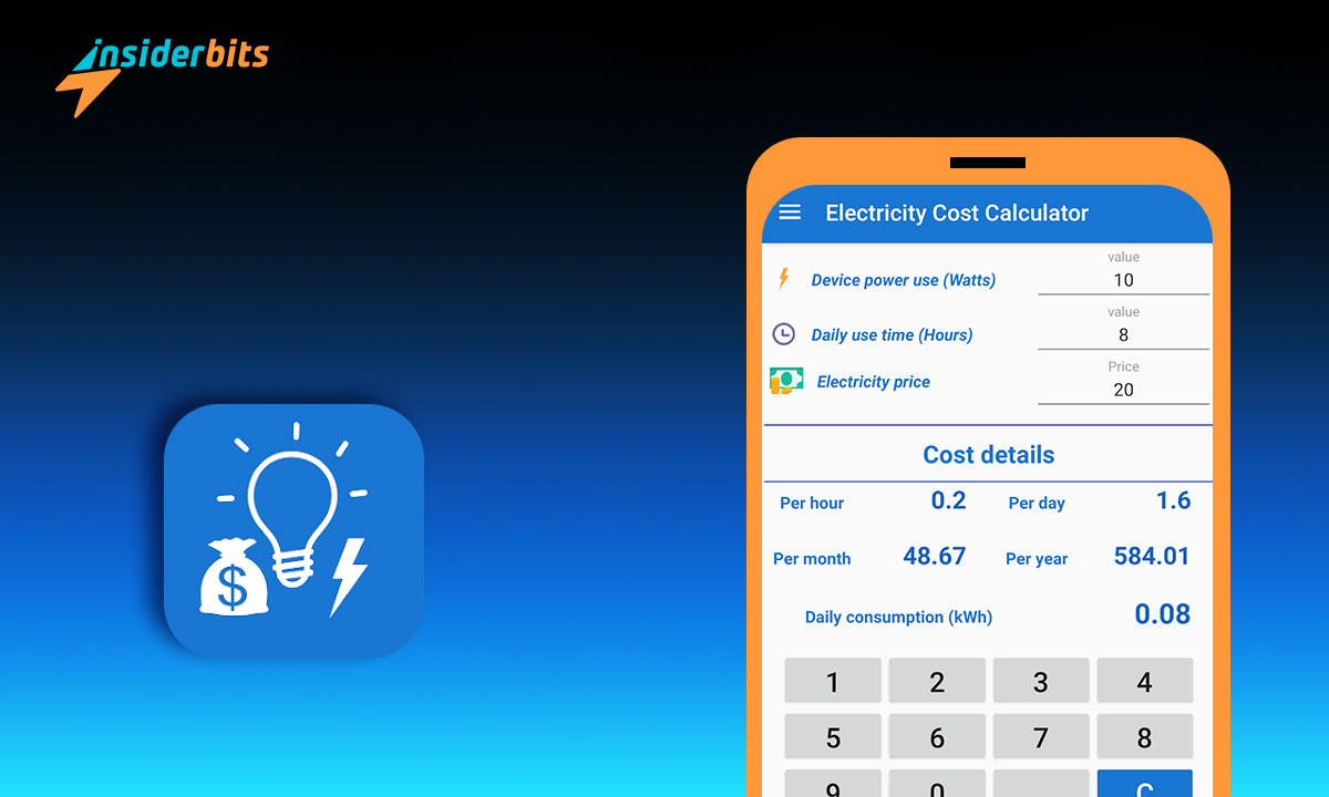 Calculateur de coût de l'électricité La meilleure application pour économiser de l'électricité