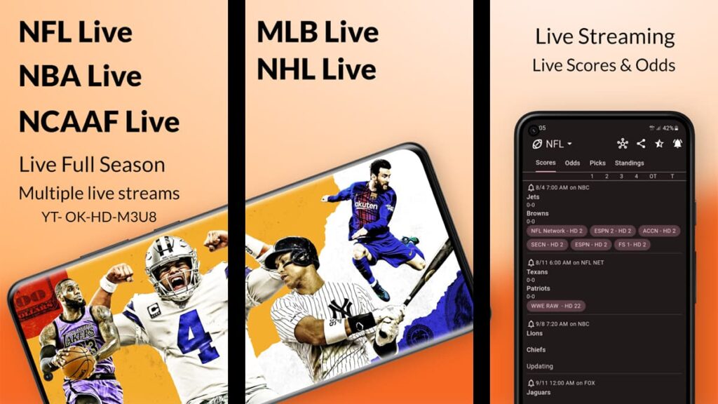 Holen Sie sich Ihren Sport-Live-Streaming-Fix mit der Dofu App 1 Dofu-Anwendung