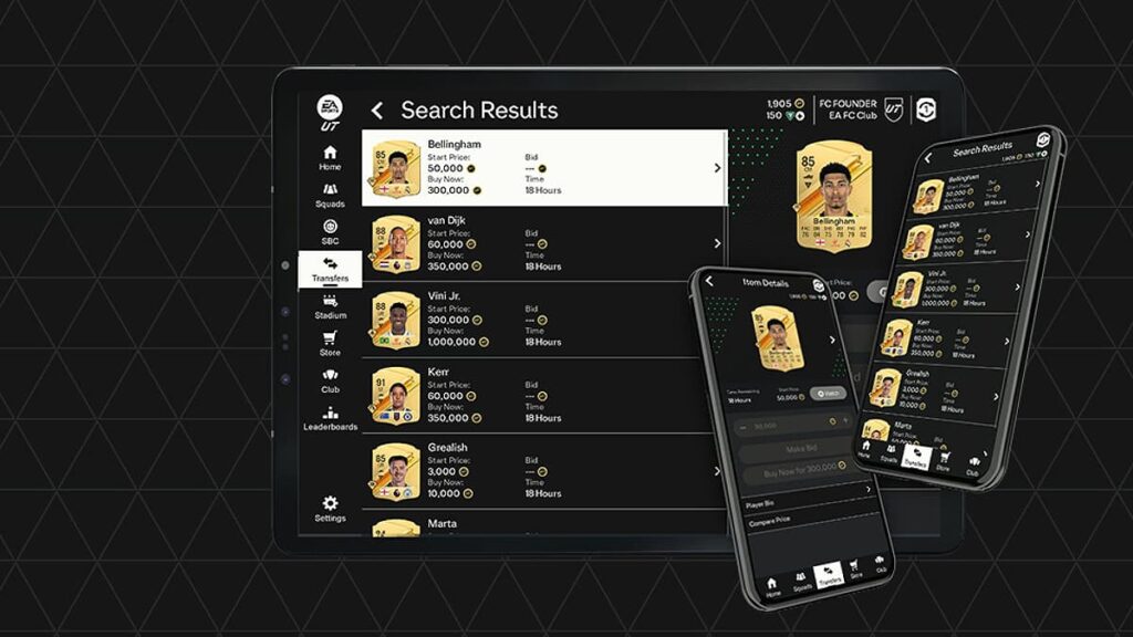 How to Use the EAFC Web App Effectively 1 EAFC