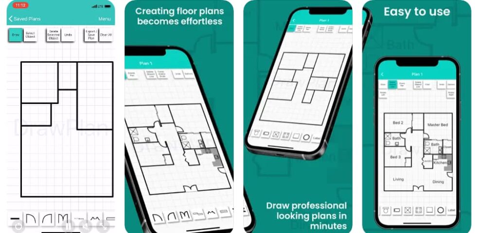 DrawPlan - The Ultimate App to Draw House Plans 2 Dessiner des plans de maison