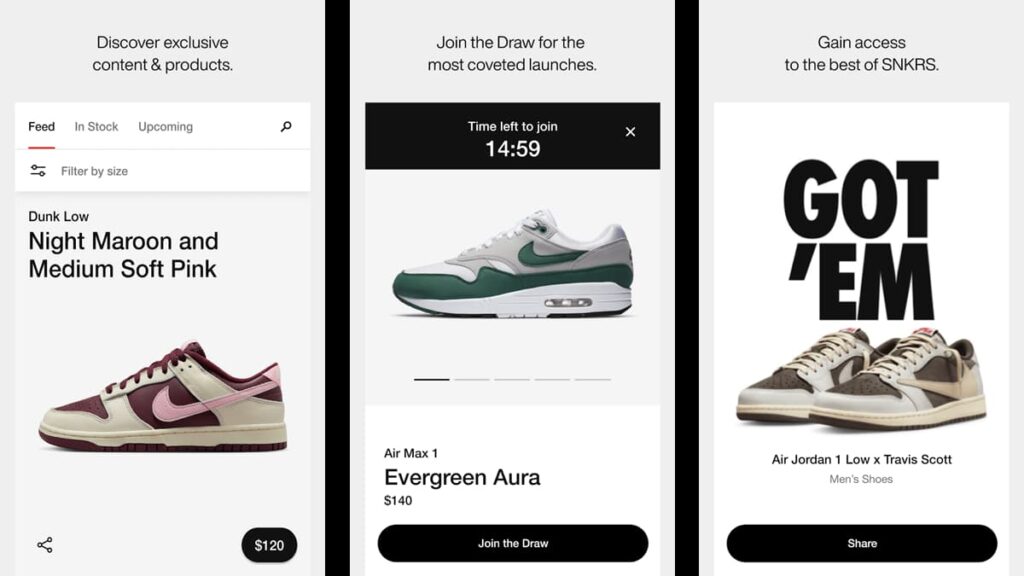 An Exclusive Look at the SNKRS App for Android 1 SNKRS app for Android