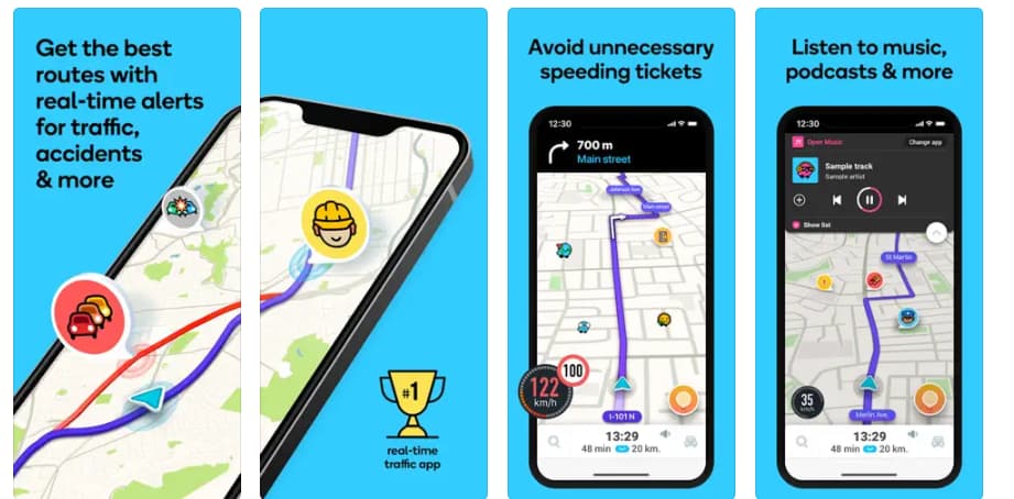 Waze - The App to Find the Best Routes 1 Find the Best Routes