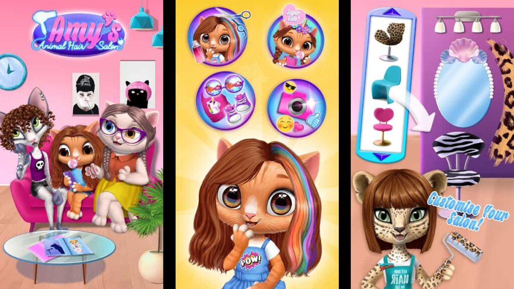 Magical Hair Makeovers: Hair Salon Games for Kids 5 hair salon games for kids