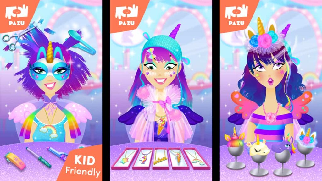 Magical Hair Makeovers: Hair Salon Games for Kids 7 hair salon games for kids