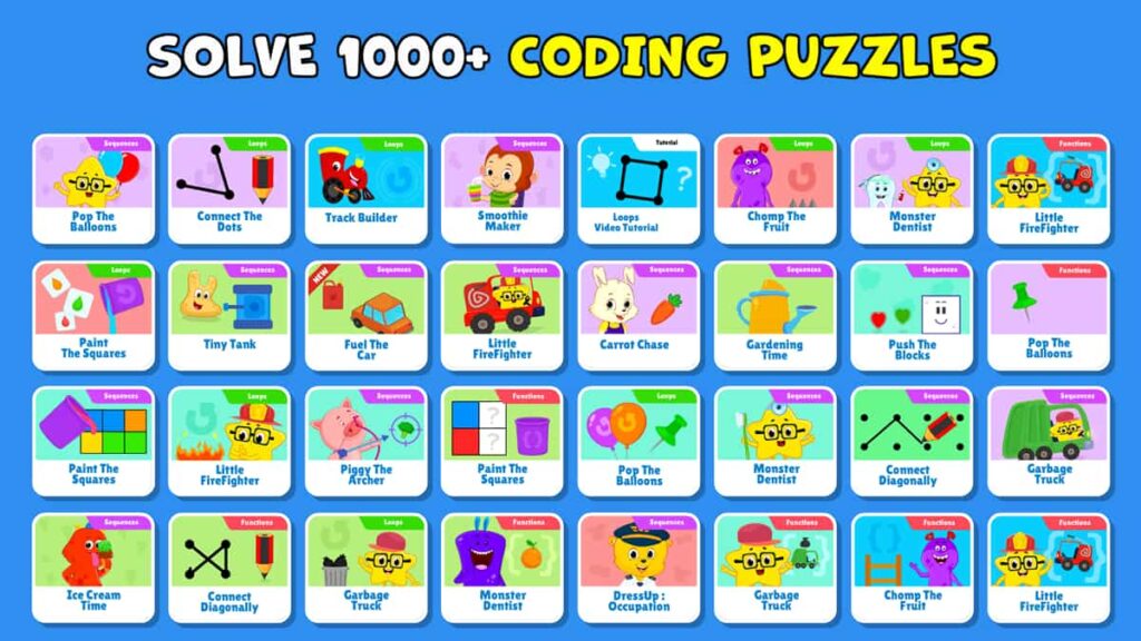 jeux de codage pour enfants