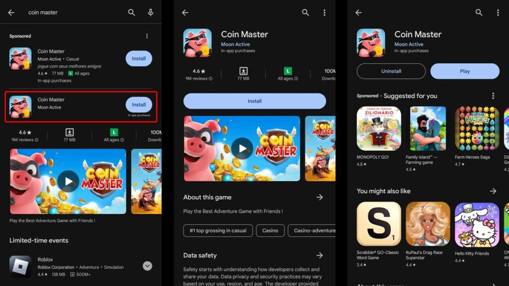 Spin, Raid, and Conquer in the Coin Master Game 4 Coin Master game