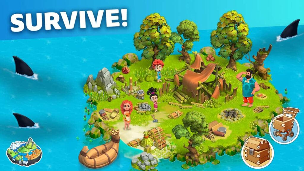 Survive & Flourish: The Family Island Game Challenge 1 Family Island game