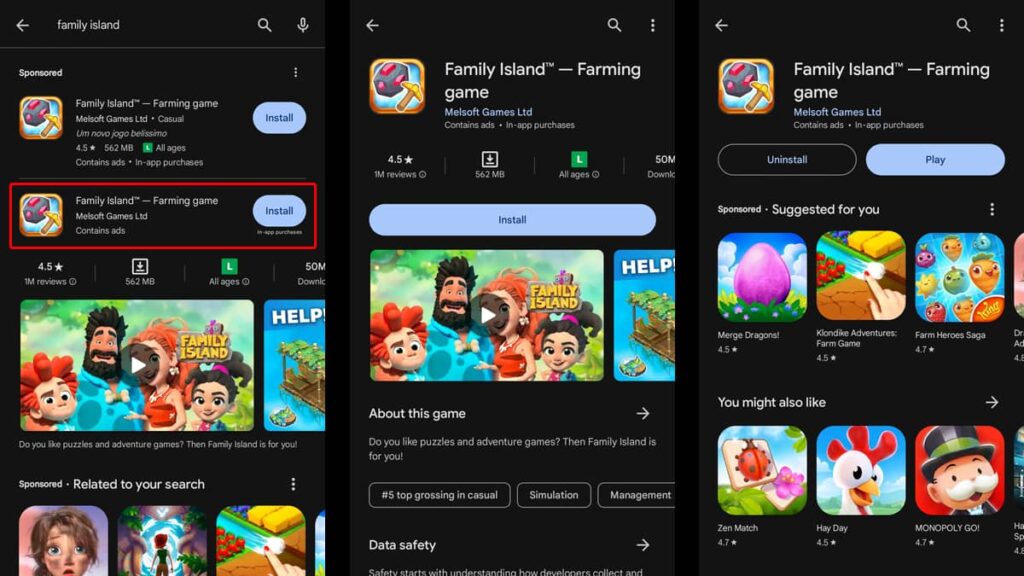 Survive & Flourish: The Family Island Game Challenge 4 Family Island game