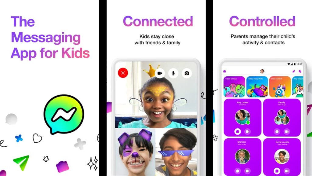 Messenger Kids App: Where Kids Connect Safely 1 Messenger Kids app