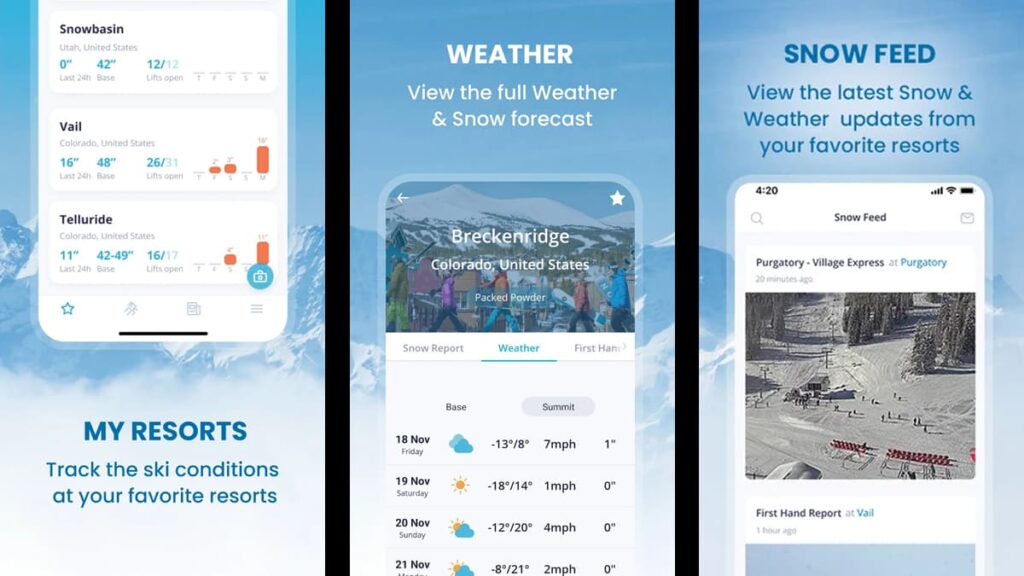 Winter Wonders: The Must-Have Skiing Apps 3 skiing apps