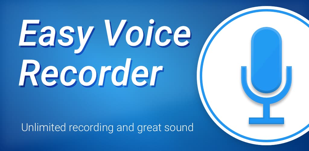 Easy Voice Recorder : La meilleure application d'enregistrement vocal 1 Enregistreur vocal facile