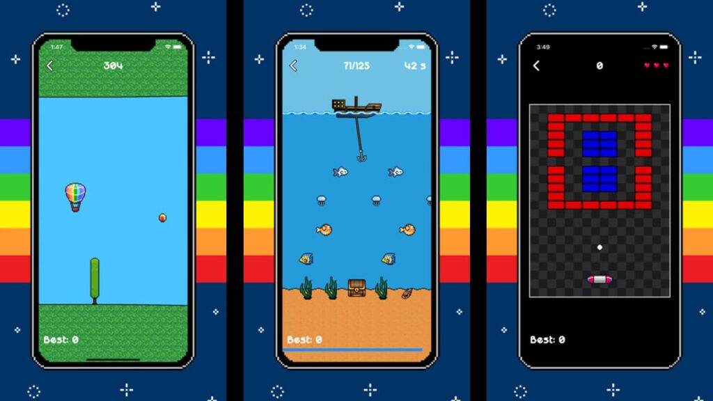 Arcadia: Klassische Spiele mit einem modernen Twist 4 Arkadien