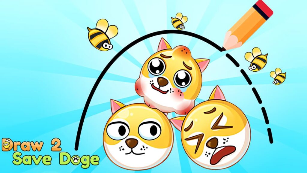 Draw a Lifeline and Save the Doge! 5 Save the Doge