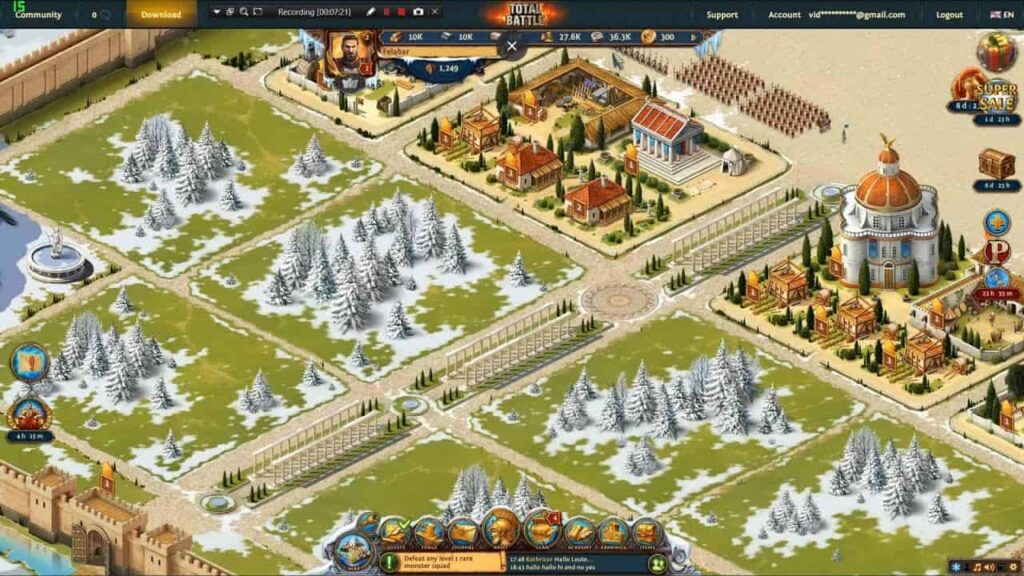 Siete pronti per battaglie epiche? Conoscete Battaglia Totale: Giochi di strategia 1 Total Battle