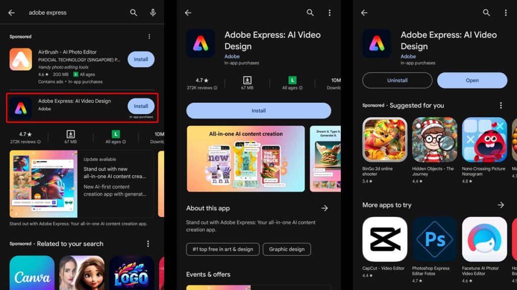 Adobe Express : Créez des designs époustouflants avec AI 4 Adobe Express