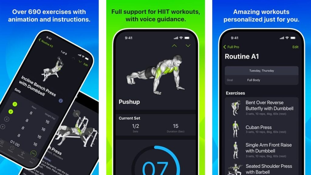 Les 10 meilleures applications d'exercice pour chaque objectif 19 applications pour l'exercice