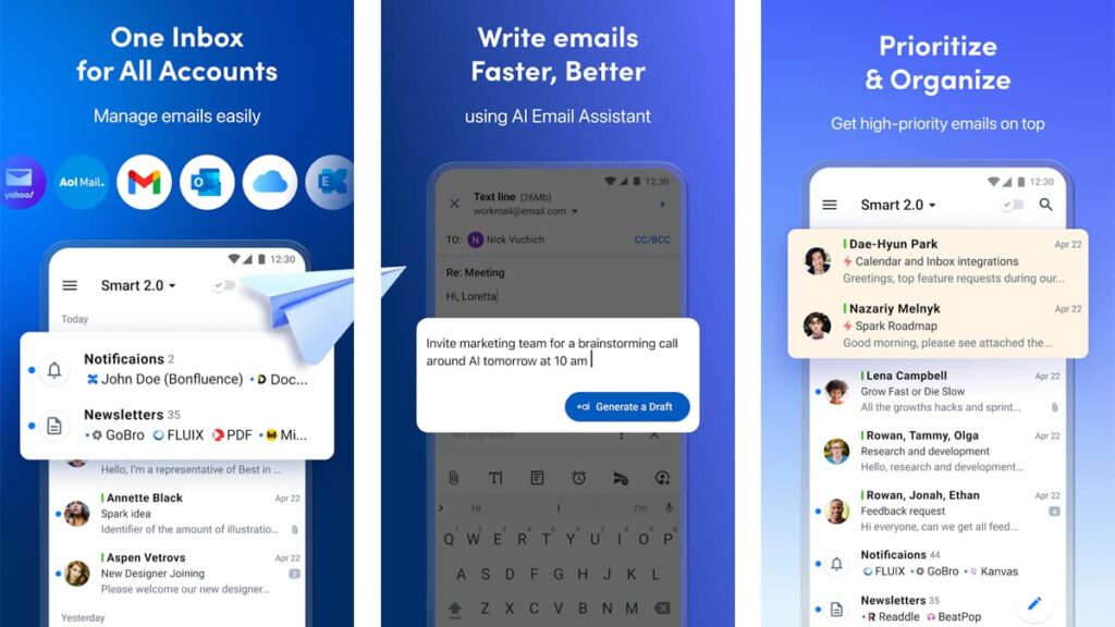 Spark Mail: Ridefinire la gestione delle e-mail 3 Spark Mail
