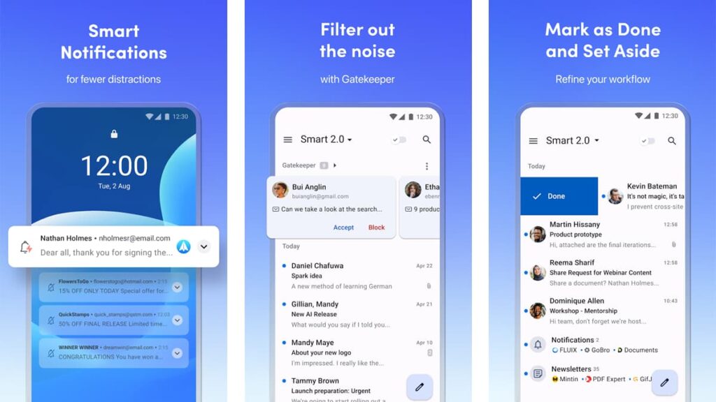 Spark Mail: Ridefinire la gestione delle e-mail 5 Spark Mail