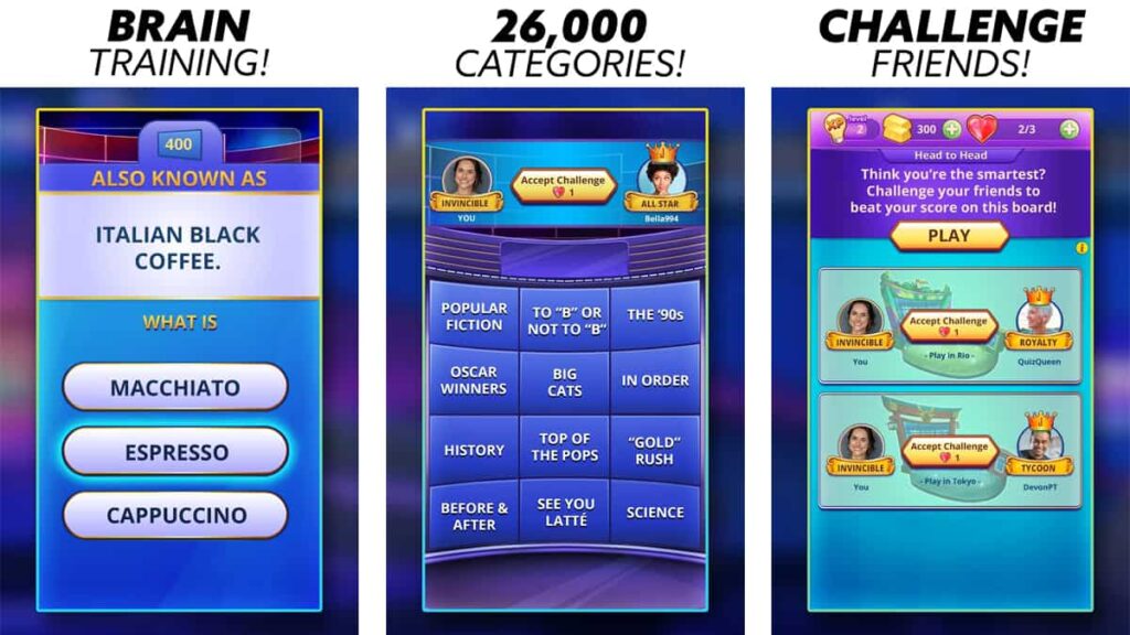 10 unverzichtbare Quizspiele, die Sie auf Trab halten 15  Trivia-Spiele