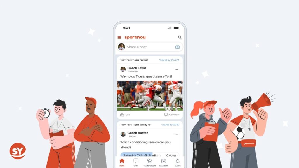 sportsYou: Teams mit leistungsstarken Tools vereinen 3 SportSie