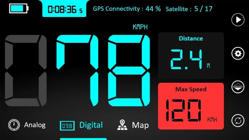 GPS Speedometer App: Stay Informed and Safe on the Road 1 GPS Speedometer app