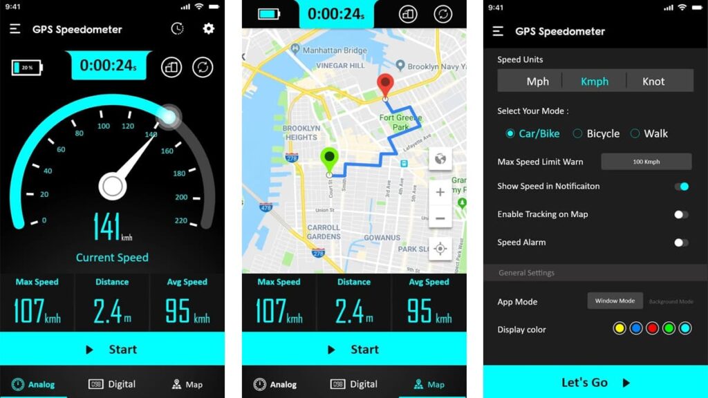 GPS Speedometer App: Stay Informed and Safe on the Road 6 GPS Speedometer app