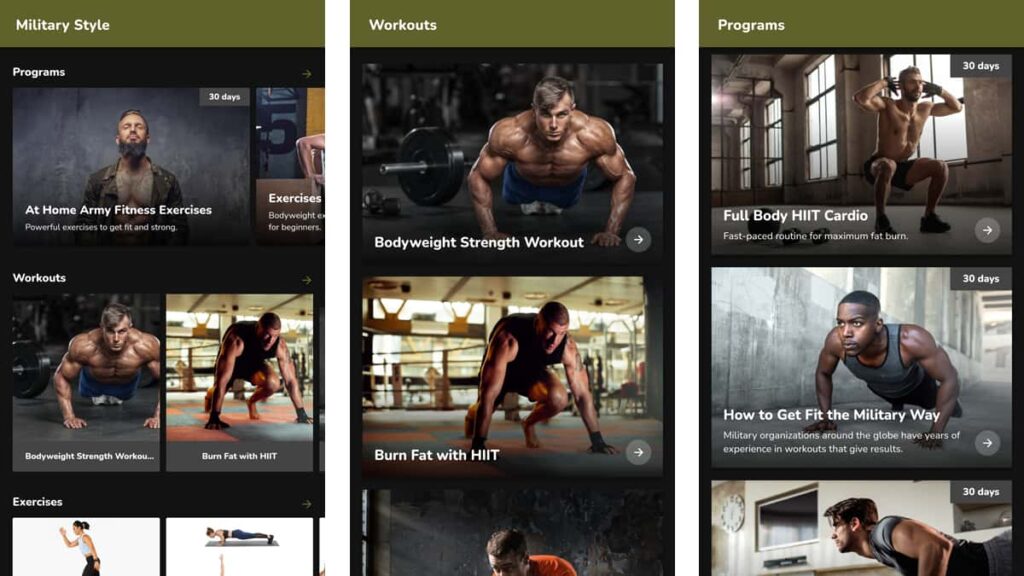 Boot Camp Fitness with Military Home Workouts 6 military home workouts