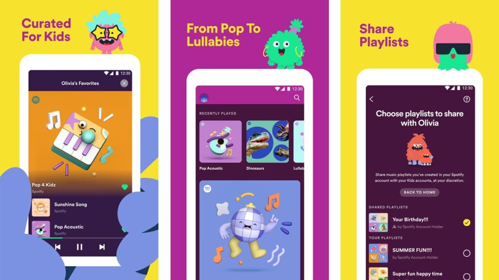 Spotify Kids App: Safe and Playful for Children 1 Spotify Kids app