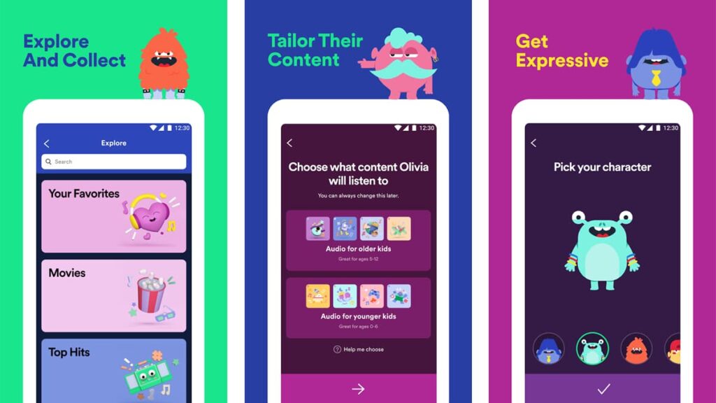 Spotify Kids App: Safe and Playful for Children 3 Spotify Kids app