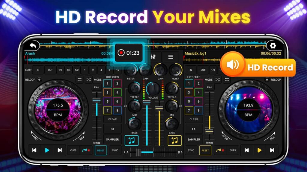DJ Mixer Studio App: Pro Mixing Features in Your Pocket 5 DJ Mixer Studio app