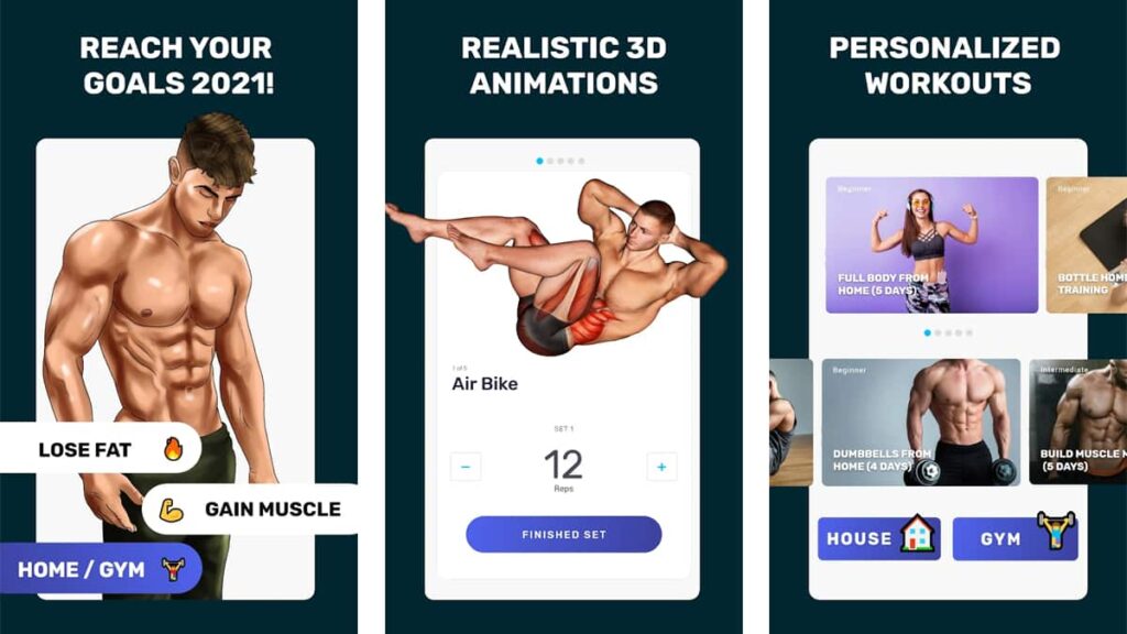 Raggiungete i vostri obiettivi di allenamento a casa con EresFitness 1 allenamento a casa